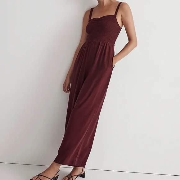 NWT / Madewell The Lucie Wide-Leg Jumpsuit - Picture 2 of 8
